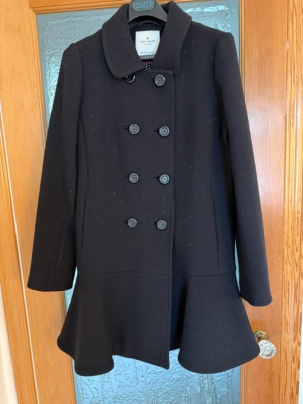 Kate Spade black coat